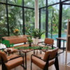Bộ Sofa Khung Sắt Caffe