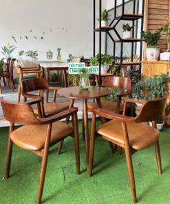 Bộ Bàn Ghế Gỗ Dành Cho Quán Caffe